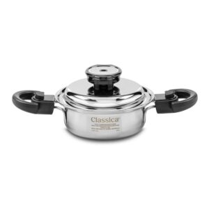 Olla baja de 1 Qt. con tapa