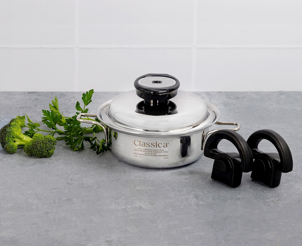 Olla baja de 1 Qt. con tapa - Imagen 2