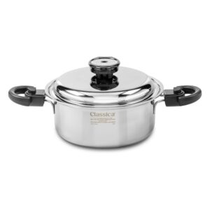 Olla Baja de 4 Qt. con tapa