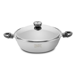 Paellera 14" con tapa Multiusos