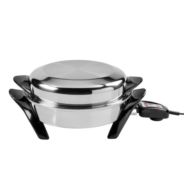 Sartén Eléctrico con Núcleo de Aceite y Control Digital