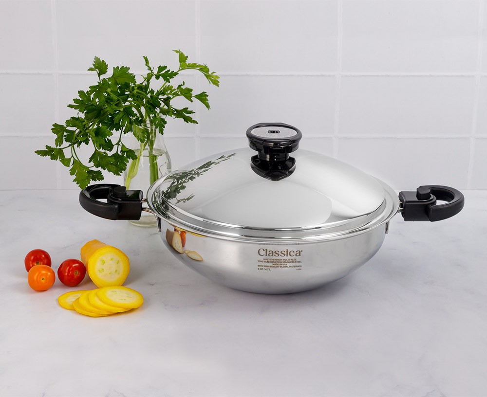 Sartén Oriental de 5Qt. con tapa - Imagen 2